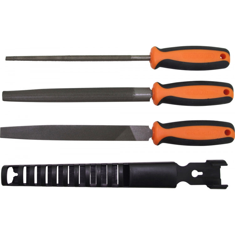 Skandia vijlenset 200 mm basterd 3-delig