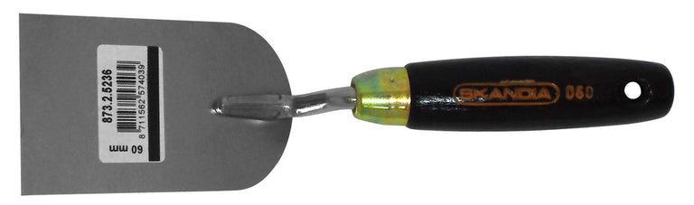 Skandia stukadoorsbandtroffel RVS 60mm