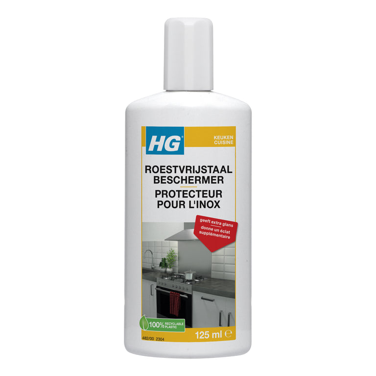 HG roestvrijstaal beschermer 125ml