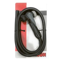 Simson hogedrukpompslang zwart