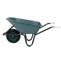 Fort kruiwagen staal, kunststof groen 8cm 100L