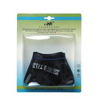 Fort kruiwagenband rubber zwart 8cm