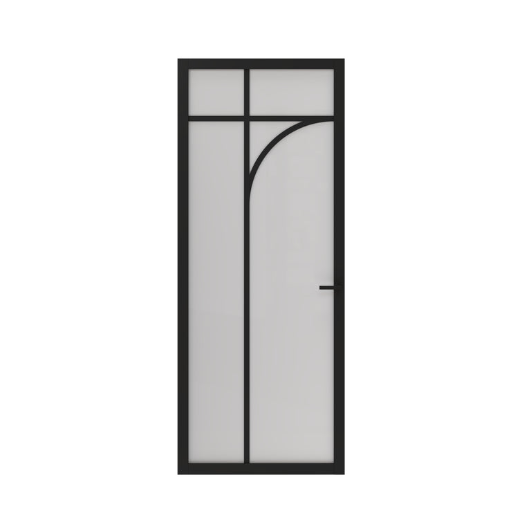 CanDo Elegant Flow binnendeur ELG2-1D01 stomp incl.glas 93x231,5cm
