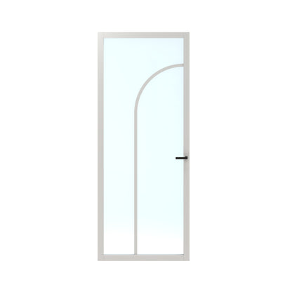 CanDo Elegant Flow binnendeur ELG2-2C02 opdek rechts incl.glas 93x231,5cm