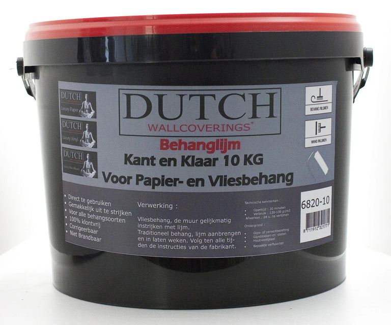 Dutch Select kant en klare lijm wit 10kg