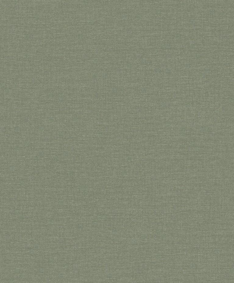 Linnen Touch vliesbehang effen groen 53cmx10m