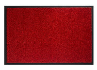 Hamat schoonloopmat Twister wasbaar rood 60x90cm