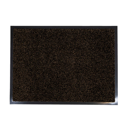 Hamat schoonloopmat Briljant zwart 60x80cm