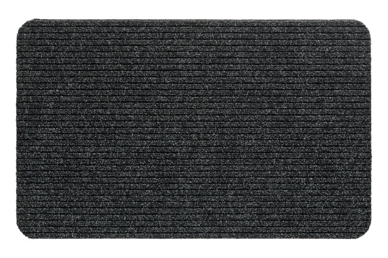 Hamat schoonloopmat Naaldvilt antraciet 100cm