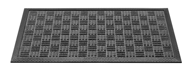 Hamat schoonloopmat Outdoor antraciet 45x75 cm