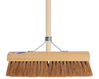 Talen kamerveger 30cm kokos met steel 150cm