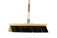 X-bezem binnen  zachte kunststof haren incl. steel