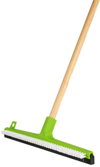 Clean Home terrasborstel kunststof, hout met steel 160cm 40cm