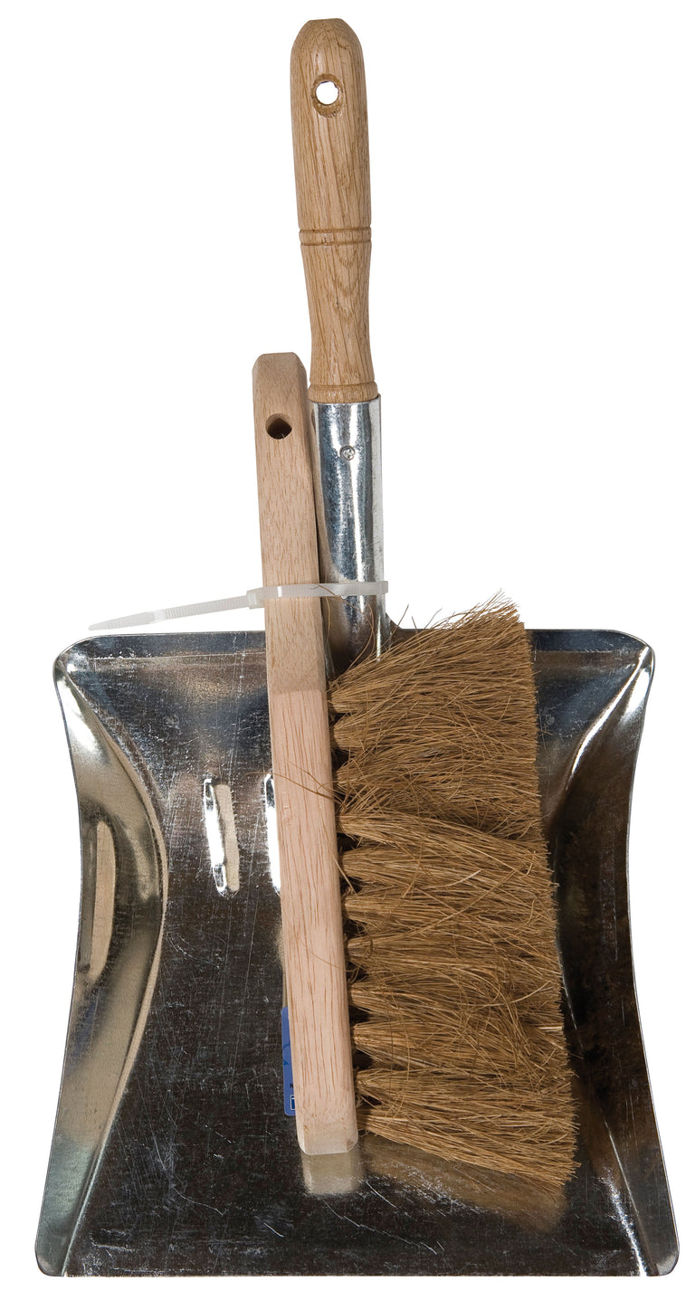 Clean Home stoffer en blik zink 22cm