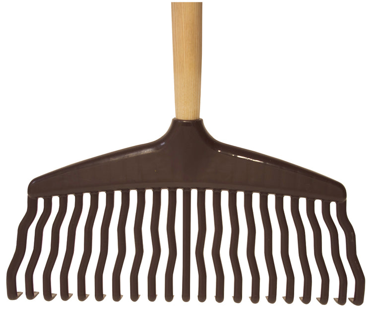 Hendrik Jan bladhark 38cm met steel 150cm