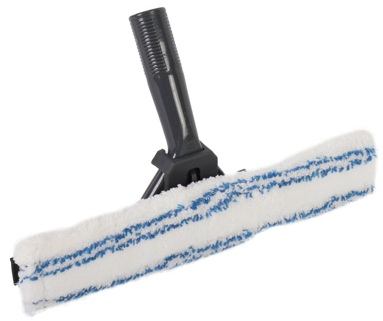 Clean Home raamwisser met inwasser metaal, microvezel 35cm Clean Home raamwisser met inwasser metaal, microvezel 35cm