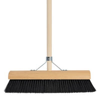 Clean Home zaalveger 40cm paardenhaar met steel 150cm