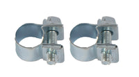 slangklem verzinkt metaal 8-10mm 2st