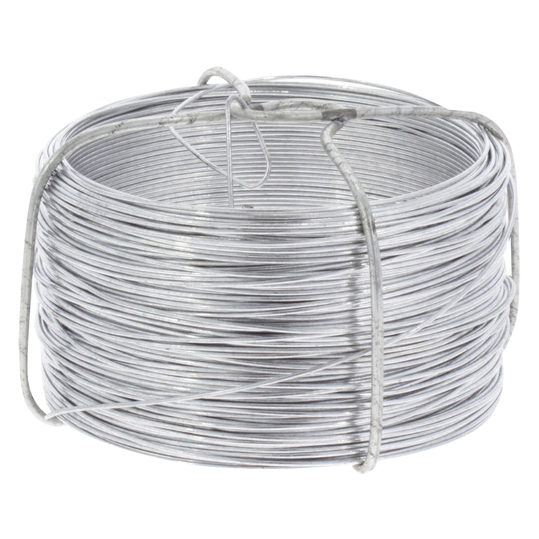 QX metaal binddraad zilver ⌀0,9mm 50m
