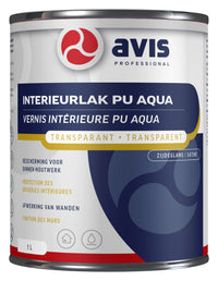 Avis Aqua lak zijdeglans blank 1L