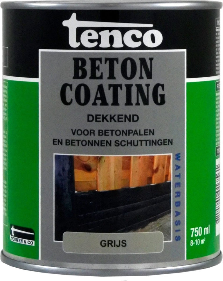 Tenco betoncoating mat grijs 750ml
