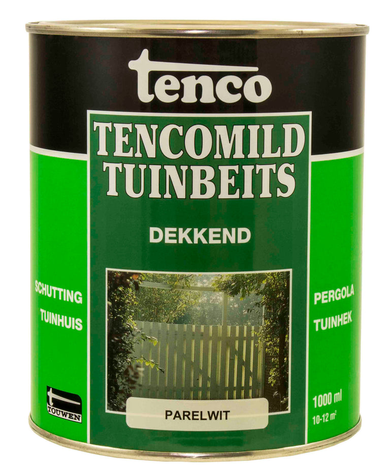 Tenco Tencomild tuinbeits halfglans parelwit 1L