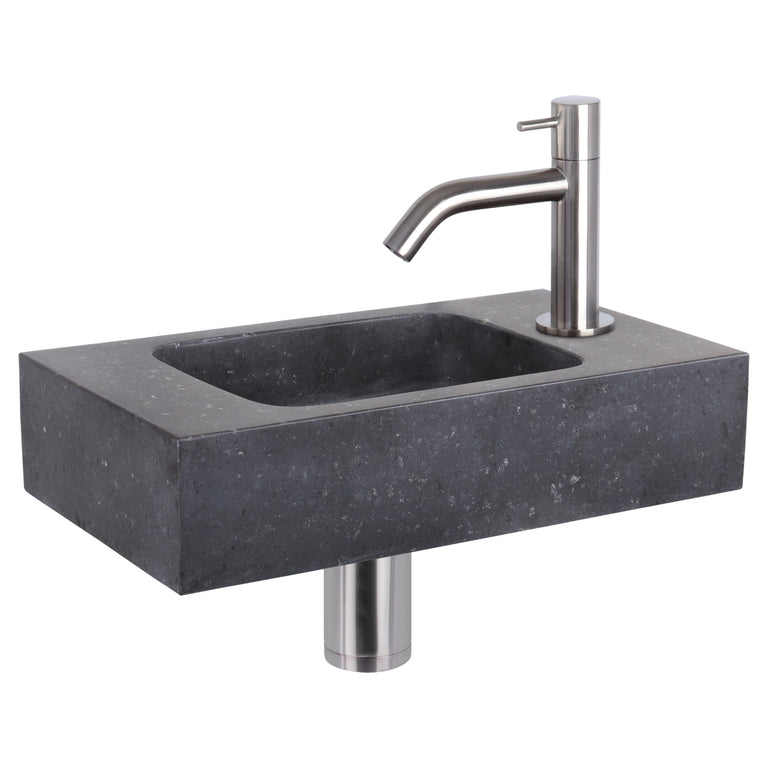 Differnz fonteinset Bombai rechts bombai black 40x22x9cm