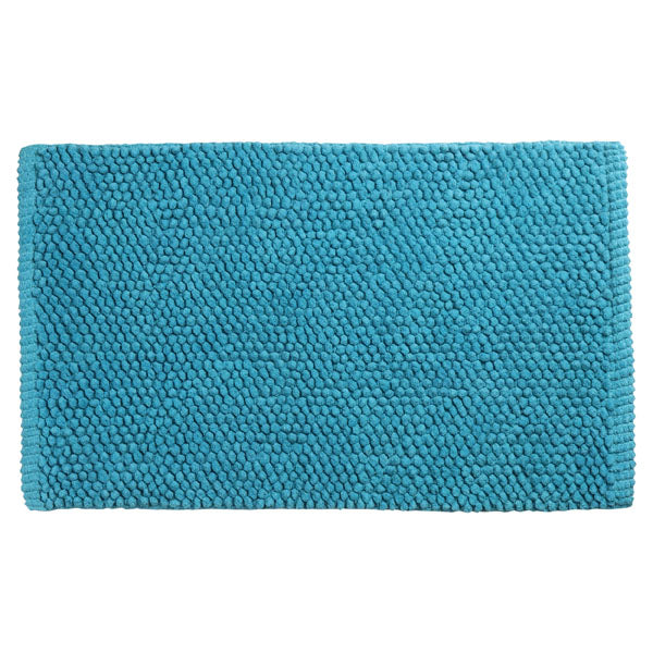 Differnz badmat Popcorn petrol 50x80cm