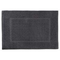 Differnz badmat Basics donkergrijs 50x80cm