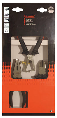 Skandia tangenset 160mm 3-delig