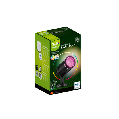 Calex buitenlamp Smart tuinspot zwart
