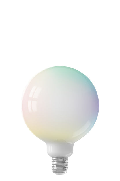 Calex Smart LED filament globe dimbaar E27 melk RGBww 6W 380LM