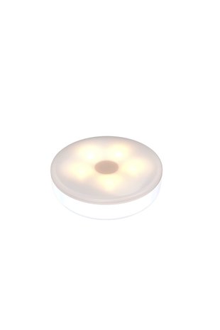 Calex wandlamp Spot On puck light wit kunststof