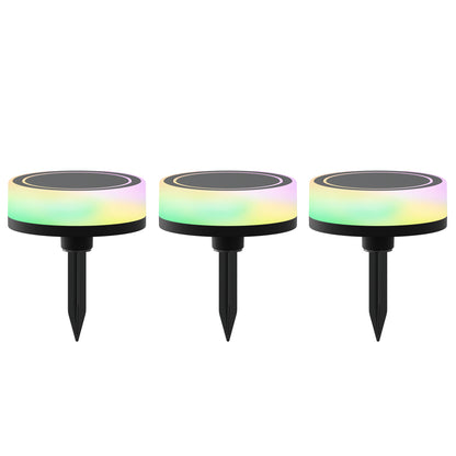 Calex LED buitenlamp Smart outdoor grondspot zwart 3st