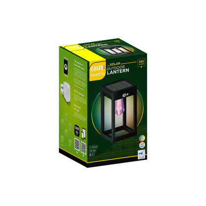 Calex solar buitenlamp Smart outdoor LED lantaarn zwart