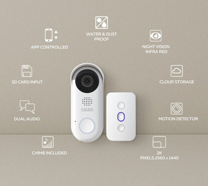 Calex Smart deurbelset met bewegingsmelder