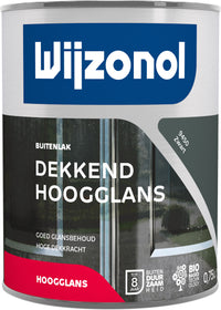 Wijzonol RM lak hoogglans 9450 zwart 750ml