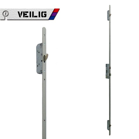 Veilig meerpuntssluiting SKG*** PKVW zilver doornmaat 55mm