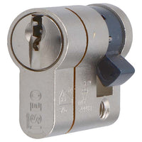 Veilig S7 veiligheidsprofielcilinder 30/10 zilver