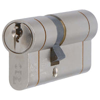 Veilig S7 veiligheidsprofielcilinder 30/45 zilver