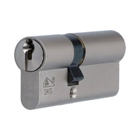 Hubo F9 veiligheidsprofielcilinder 30/45 zilver