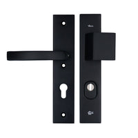 Veilig 2300AK veiligheidsbeslag zwart rechthoek aluminium SKG***