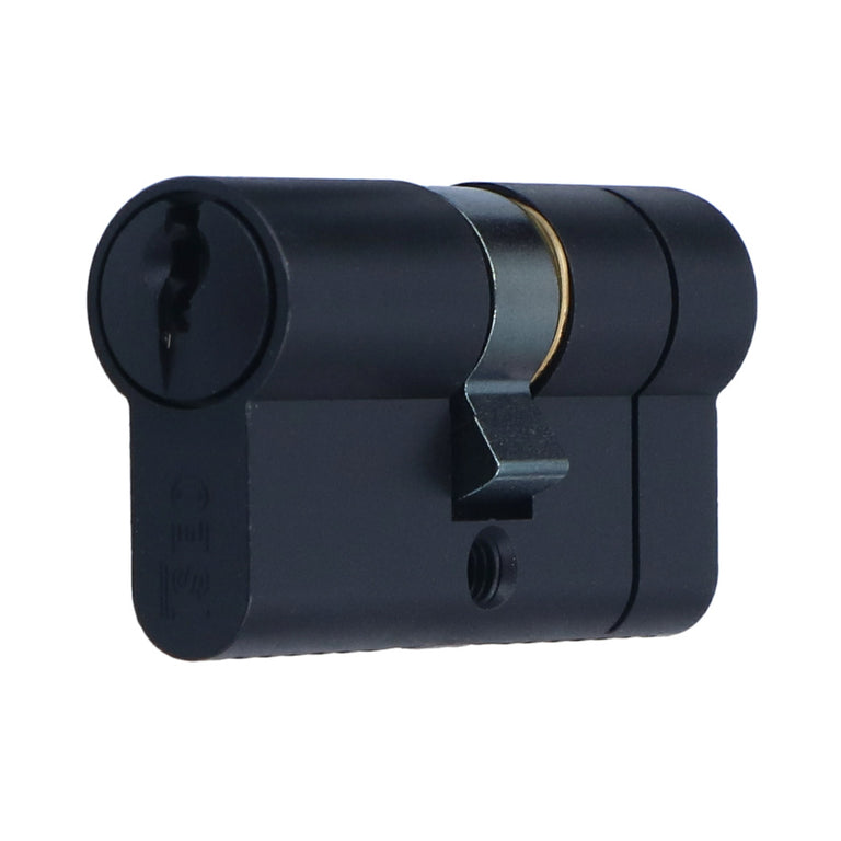 Veilig S7 veiligheidsprofielcilinder 30/30 zwart