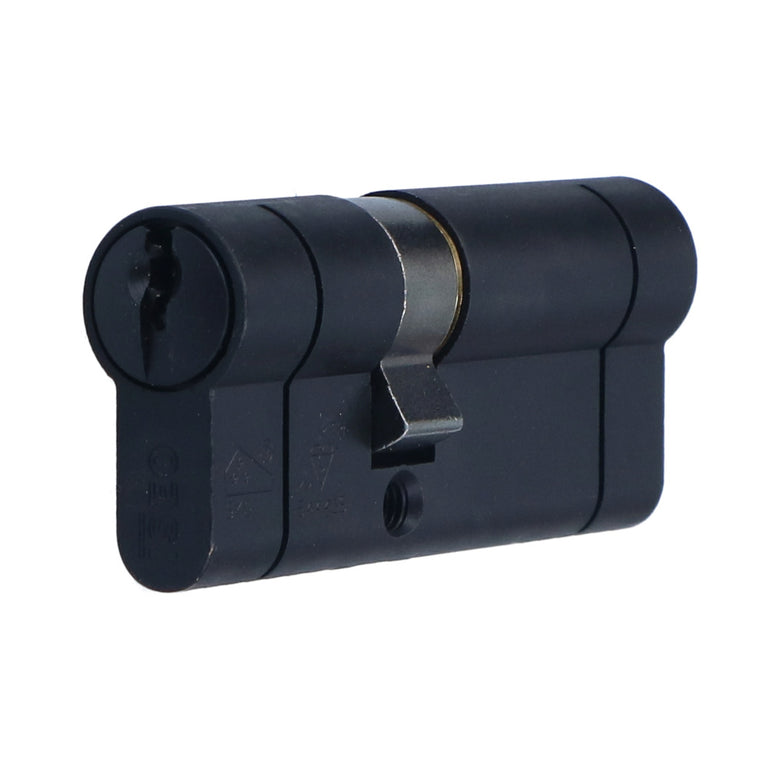 Veilig S7 veiligheidsprofielcilinder 30/45 zwart