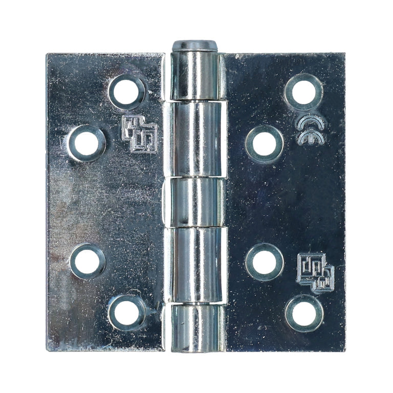 Veilig 6511 scharnier rechte hoek geborsteld 76x76x2,4mm
