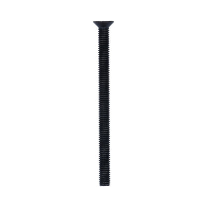 Handig cilinderschroef kruiskop platkop zwart M5x70mm