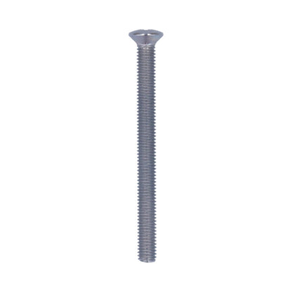 Handig bevestigingsbout RVS look staal 6x71mm verzinkt 3st