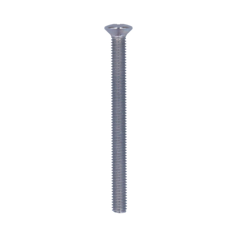 Handig bevestigingsbout RVS look staal 6x71mm verzinkt 3st