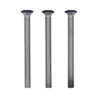 Handig bevestigingsbout staal 6x69mm zwart 3st