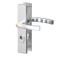 Veilig 2200AK veiligheidsbeslag schild sleutelgat naturel alu SKG***